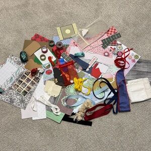 Colorful Crafting Supplies Set